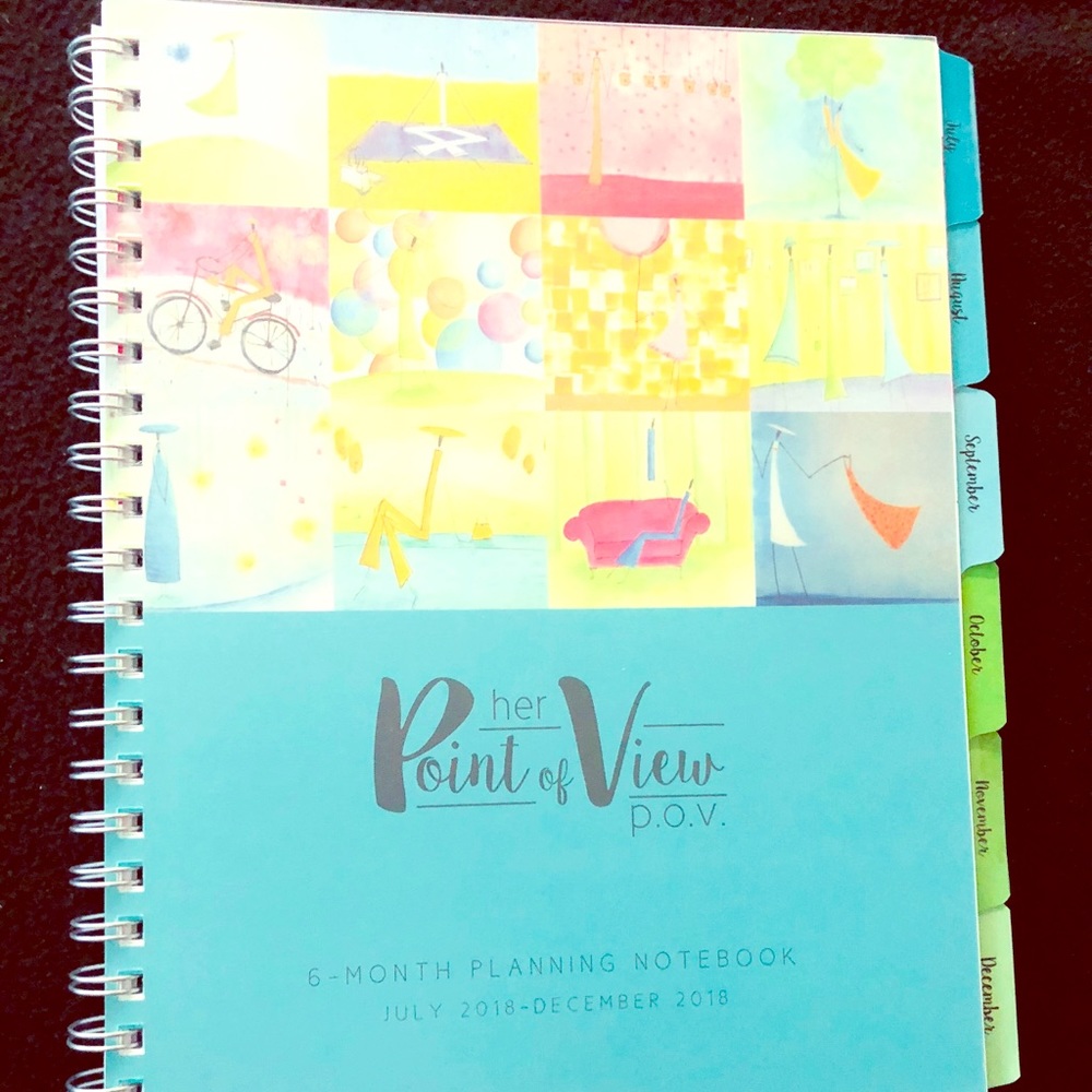 Franklin Covey wire bound 6 month Planner. New!